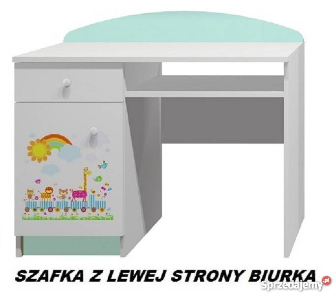 ANIMALS 29 B10 biurko dziecięce 100x50 w74 Szczecin