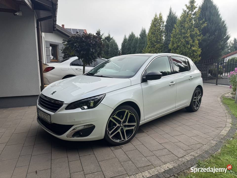 Peugeot 308 T9 biała perła panorama full LED Turek