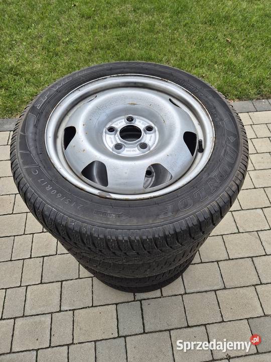 Komplet kół zimowych do VW T5 T6 rozmiar opon Samochodowe dolnośląskie Ząbkowice Śląskie