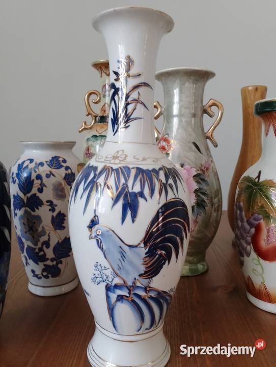 Piękne Dzbanki Antyki Porcelana Wypalane Mogilany