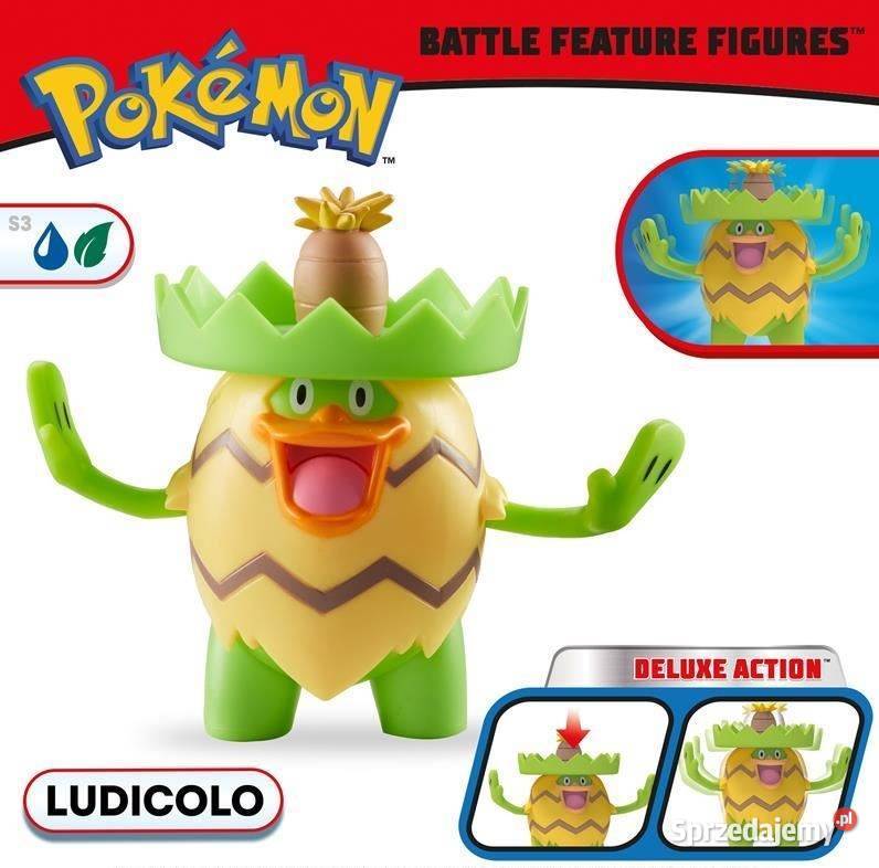 Figurka POKEMON Ludicolo Kappalores z Deluxe Plastik  Mogilany