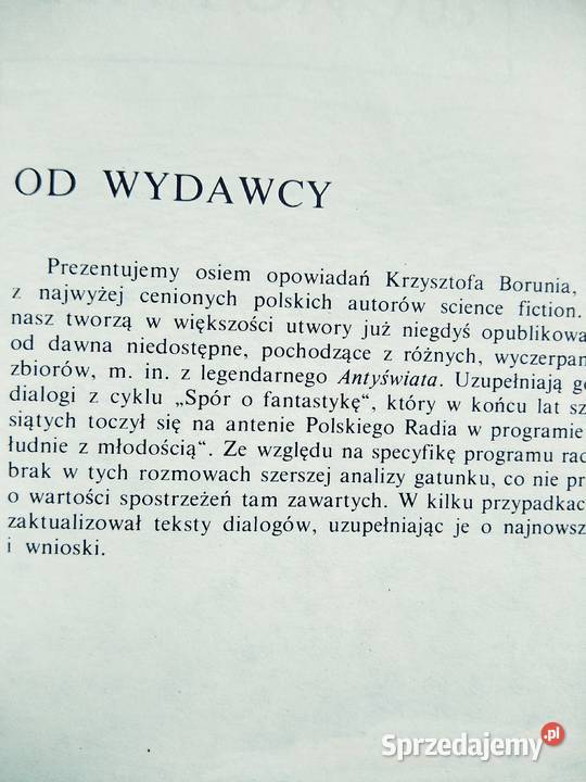 Człowiek z mgły Bieruń książki używane Warszawa