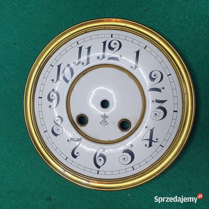 Tarcza porcelanowa 185 sygnowana logiem GBcyfry