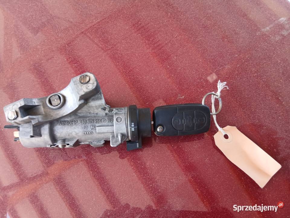 Stacyjka z kluczykiem pilotem Audi A3 8L A4 B6 osobowe