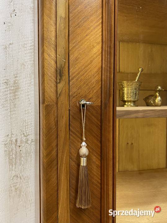 BIBLIOTEKA witryna Ludwik XV oryginał Francja 50cm