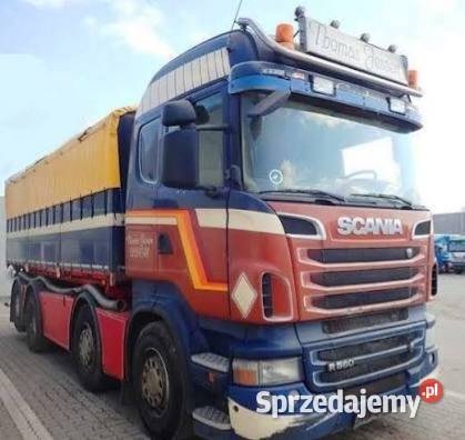 Wywrotka do zboza z wydmuchem przyczepa Warszawa