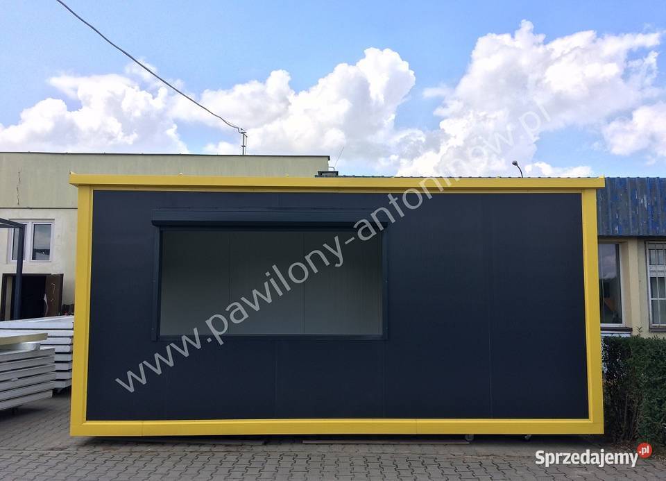 NOWY PAWILON GASTRONOMICZNY KONTENER HANDLOWY małopolskie Nowy Sącz sprzedam