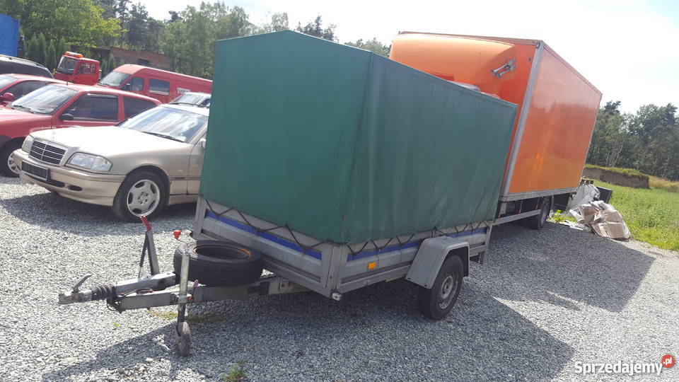 Przyczepa Wiola W600 2005r plandeka Ostrów