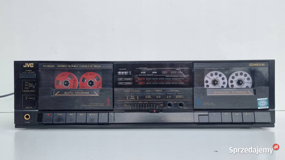 Magnetofon catette deck JVC TD W220 TDW220 Międzychód