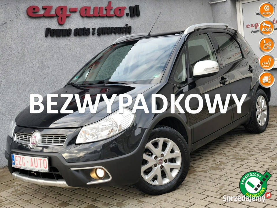 Fiat Sedici bogata bezwypadkowy serwis Gwarancja klimatyzacja Zgierz