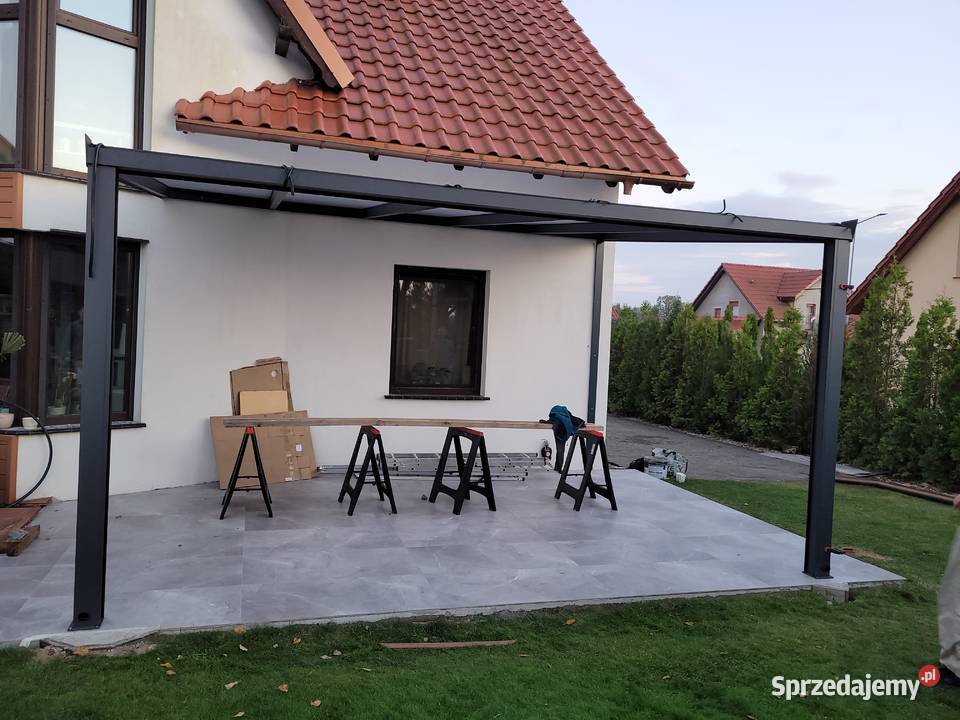 Zadaszenie Tarasowe egroModern3x506 Pergole i trejaże Legionowo