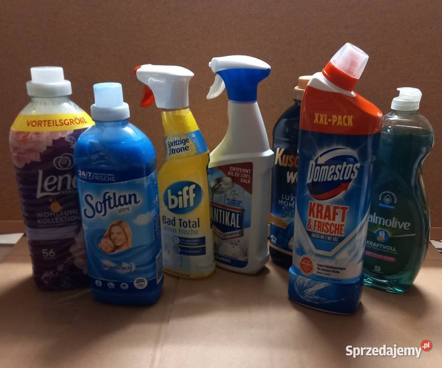 Niemiecka chemia i kawa Dallmayr Jacobs Lenor