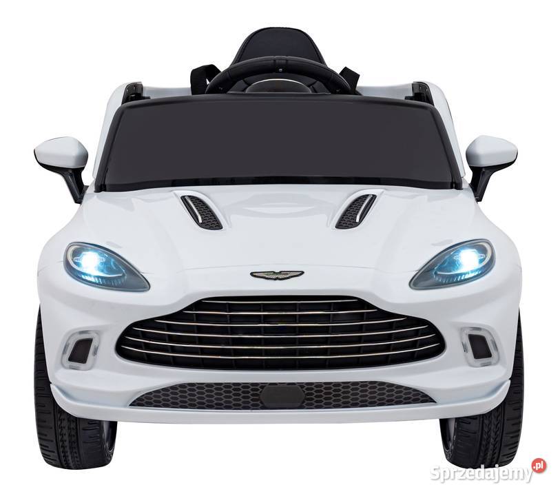 Aston Martin DBX na akumulator dzieci Biały 14kg Łopuszno