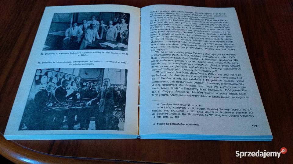 Polacy na politechnice w Gdańsku w latach Książki naukowe i popularnonaukowe Książki i Podręczniki pomorskie Gdańsk
