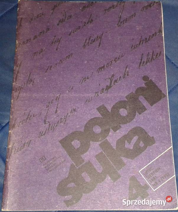 Polonistyka 4 192 Lipiecsierpień 1981 Chełm