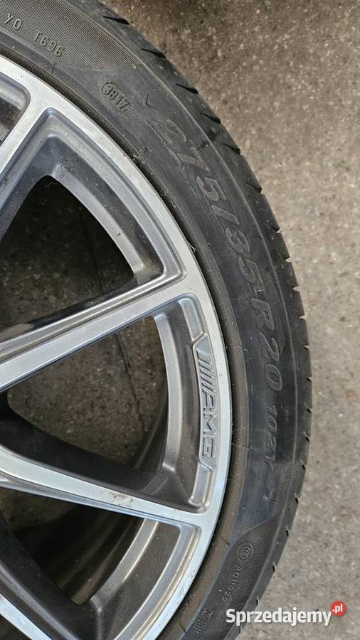Koła przód tył Mercedes Sklasa AMG W222 Pirelli lubuskie Gorzów Wielkopolski