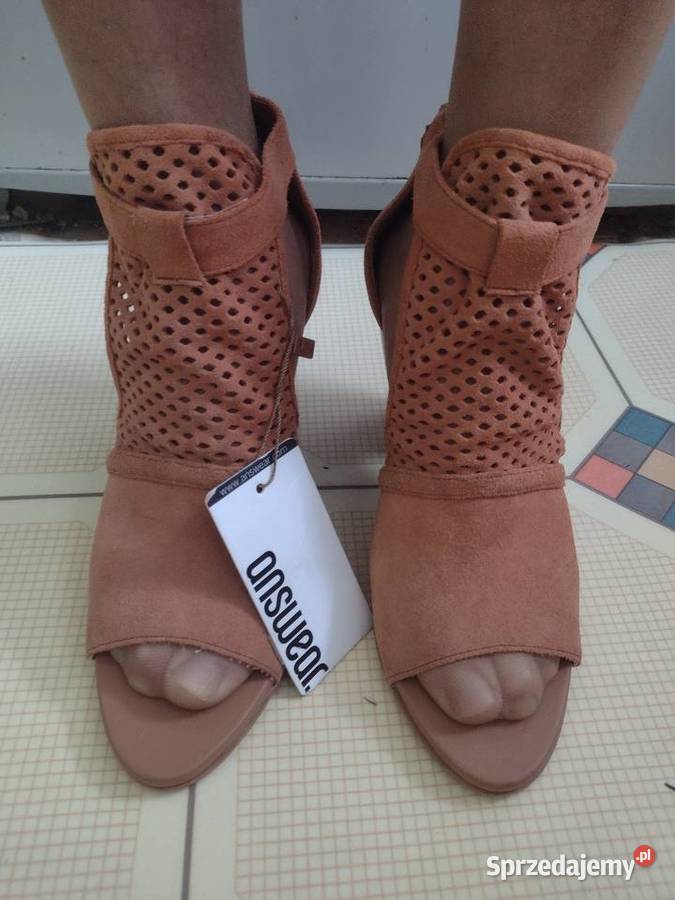 41 Skórzane sandałki wieczorowe gladiatorki 26cm małopolskie Kraków sprzedam