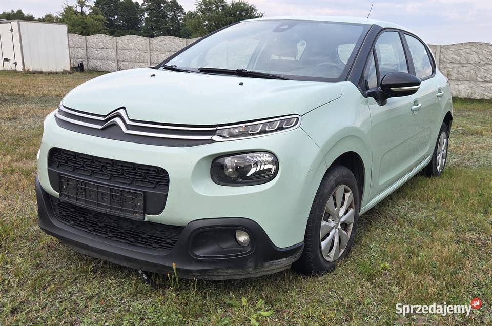 Citroen C3 2018r benzyna łódzkie Buczek