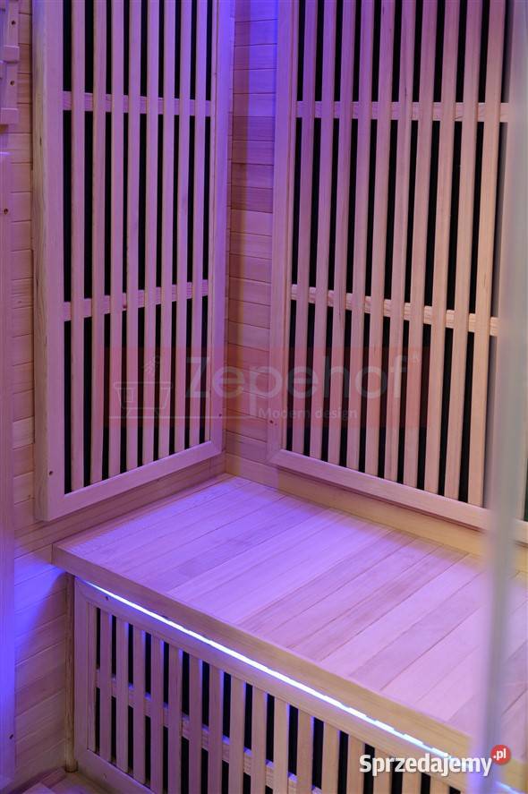 Sauna fińska sucha na podczerwień 1200x1050mm Grabówka