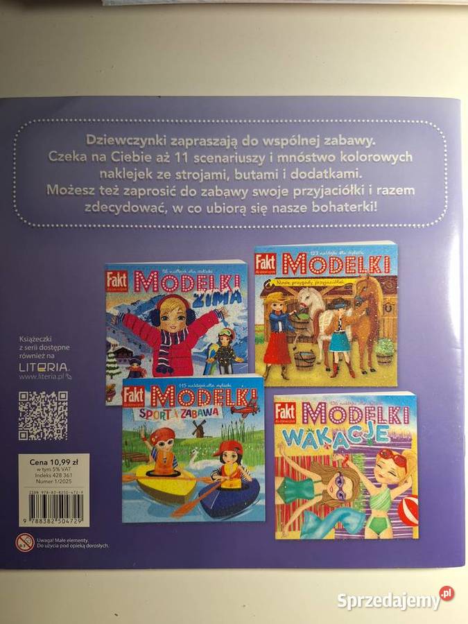 Modelki I Ich Pupile Książeczka Z Naklejkami Warszawa sprzedam