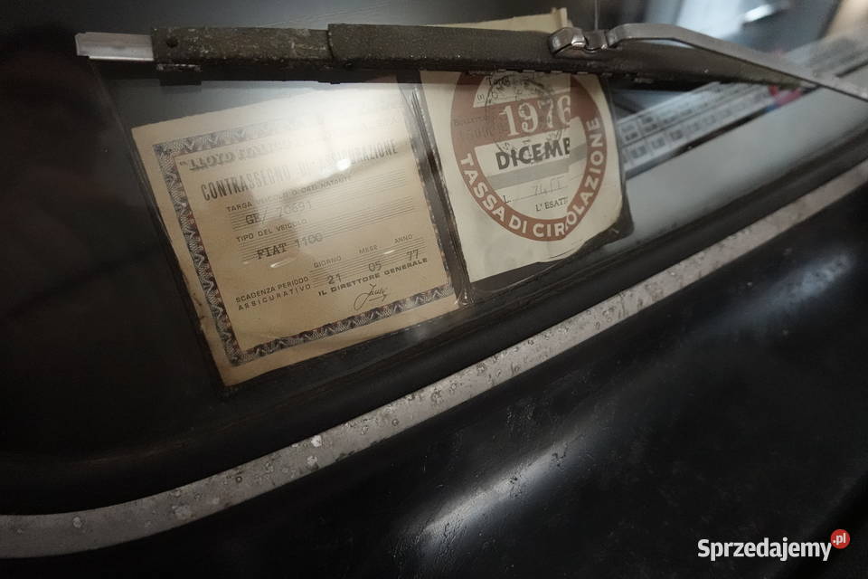 Fiat 1100 model 103 rewelacyjna kondycja łódzkie Zgierz