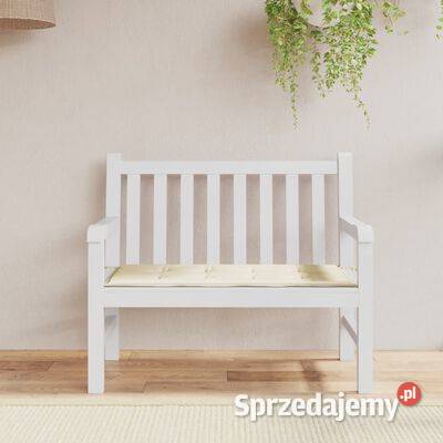 vidaXL Poduszka na ławkę ogrodową kremowa mazowieckie Warszawa