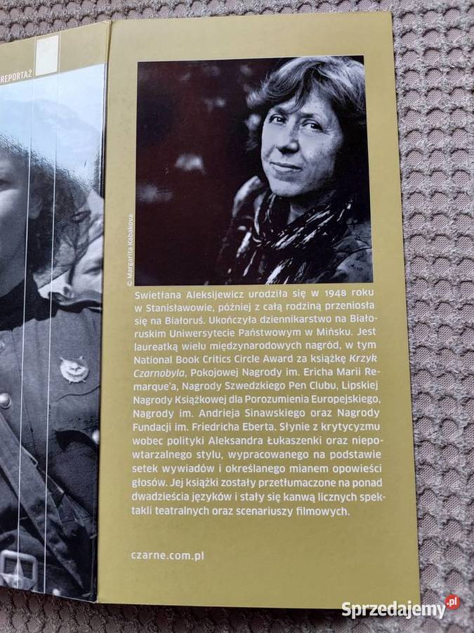 Swietłana Aleksijewicz Wojna nie ma w sobie nic Kraków