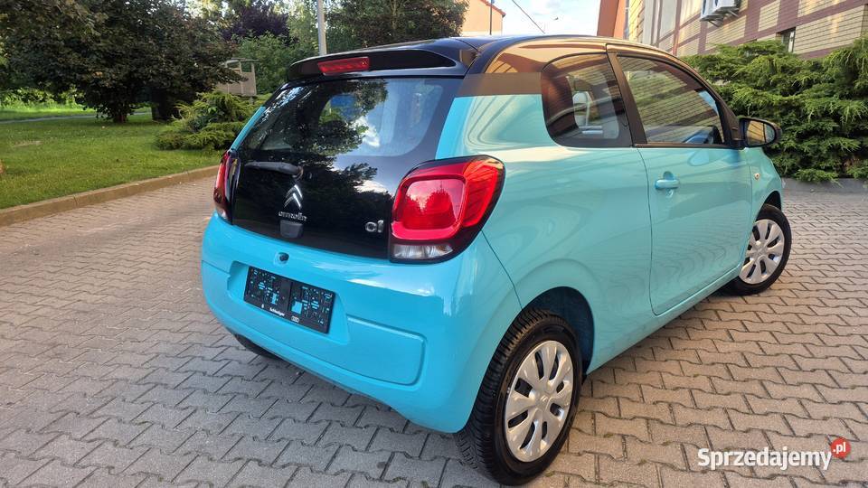 Citroen C1 Klima Czarny Dach 1 Właściciel Silnik Elbląg