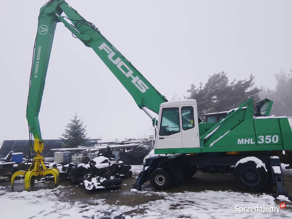 Fuchs mhl 350 Koparki łódzkie Sieradz