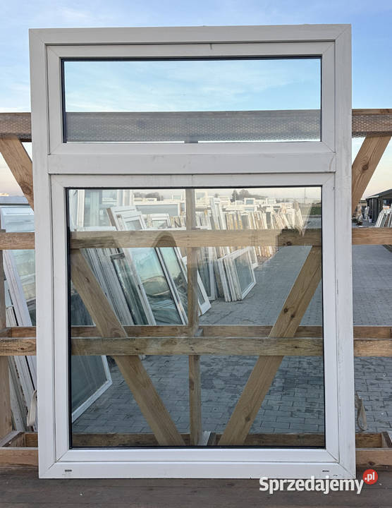 OKNA KacprzaK 138X202 OKNO Używane Plastikowe Okna ścienne Lublin