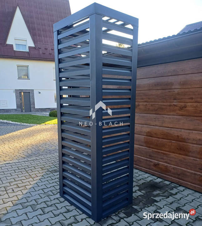Osłona pompy ciepła 70x50x200 antracyt Zabudowa wielkopolskie Wągrowiec sprzedam