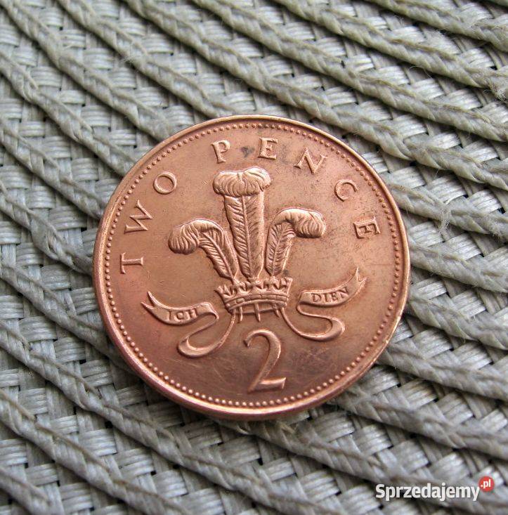 Wielka Brytania 2 Pensy 1971r Kalisz sprzedam