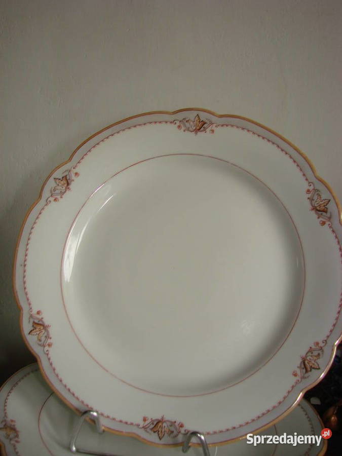 stare porcelanowe talerze 2 Pruszcz Gdański