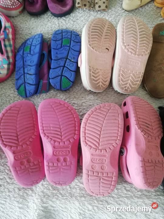 Klapki Crocs i sandałki Nike