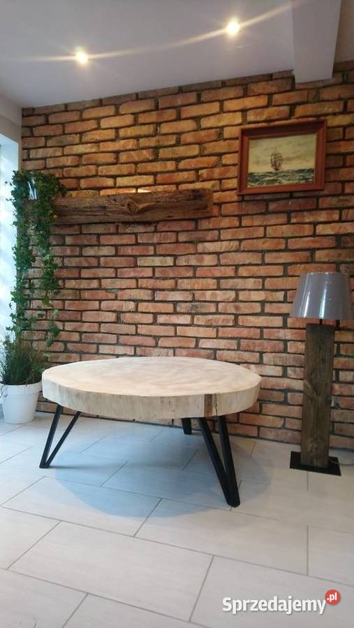 Stolik kawowy z pnia drzewa 110cm Kostrzyn