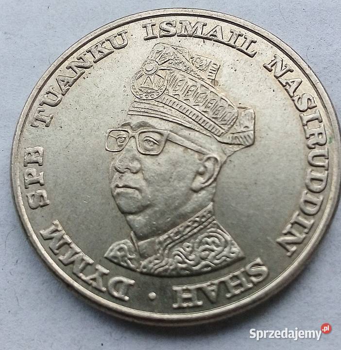 MALEZJA1 RINGGIT1969 r 10 LECIE BANKU Numizmatyka Legionowo