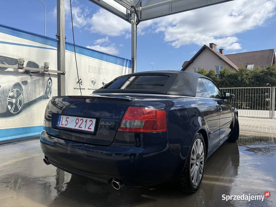 Audi A4 B6 CABRIO 18 T 163 Możliwa zamiana 163KM Krasnobród