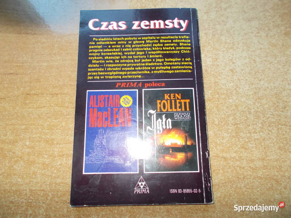 Jack Higgins Czas zemsty Głubczyce