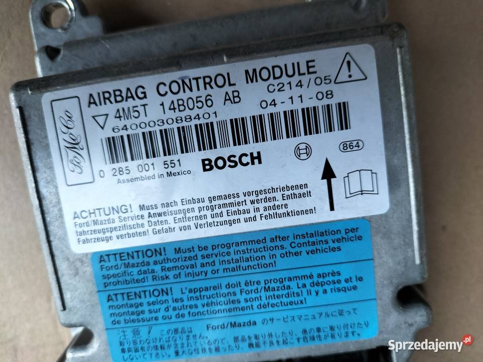 FORD FOCUS C MK1 4M5T14B056AB MODUŁ KOMPUTER Kamień-Kolonia