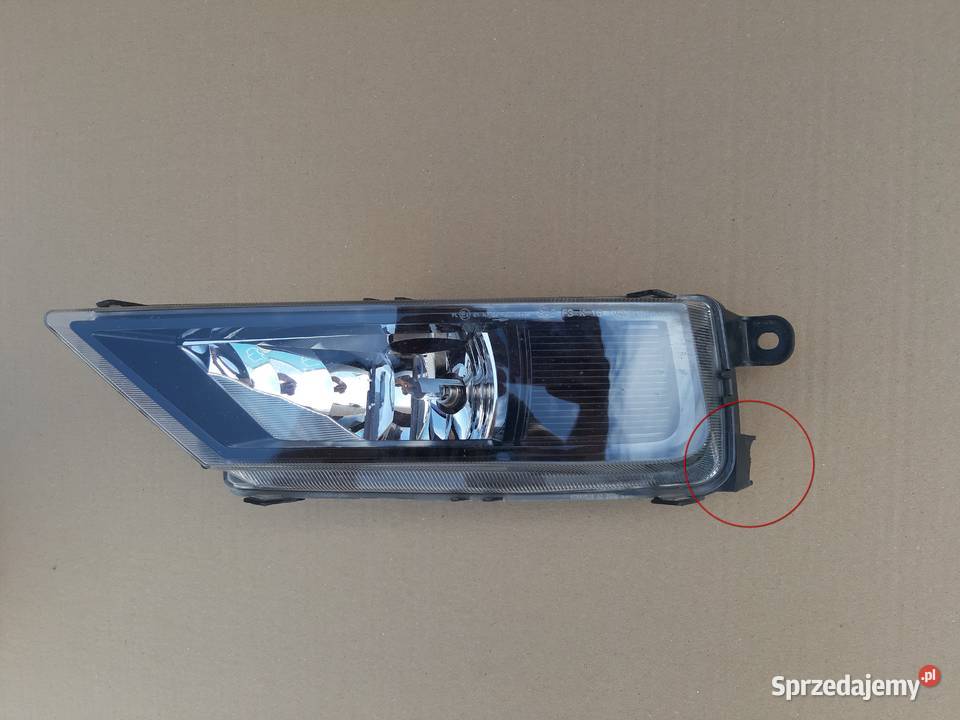 VW TIGUAN II HALOGEN LEWY LAMPA 5NA941699B halogeny Trzciel