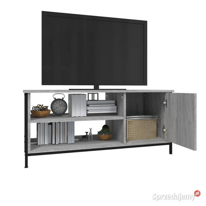 Szafka pod telewizor szary dąb sonoma 100x40x45 Warszawa