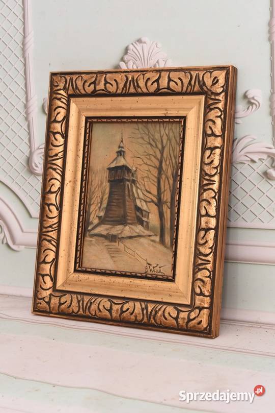 J Fałat Drewniany Kościół Na Wzgórzu Kresy Kraków