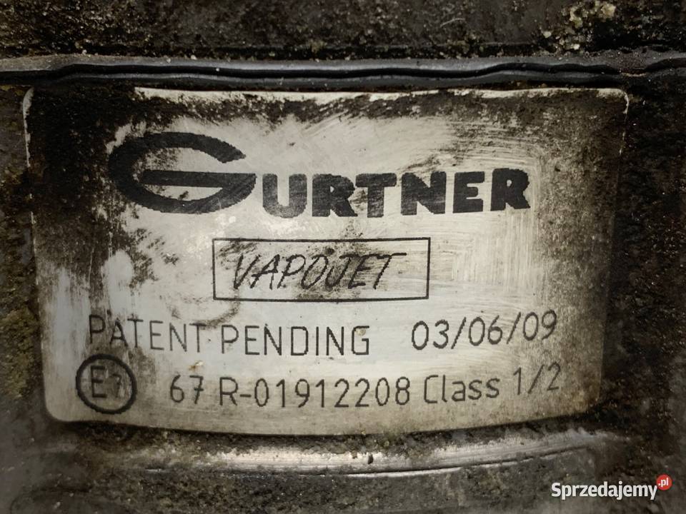 REDUKTOR DO GAZU LPG GURTNER PAROWNIK LPG GAZOWY osobowe podkarpackie