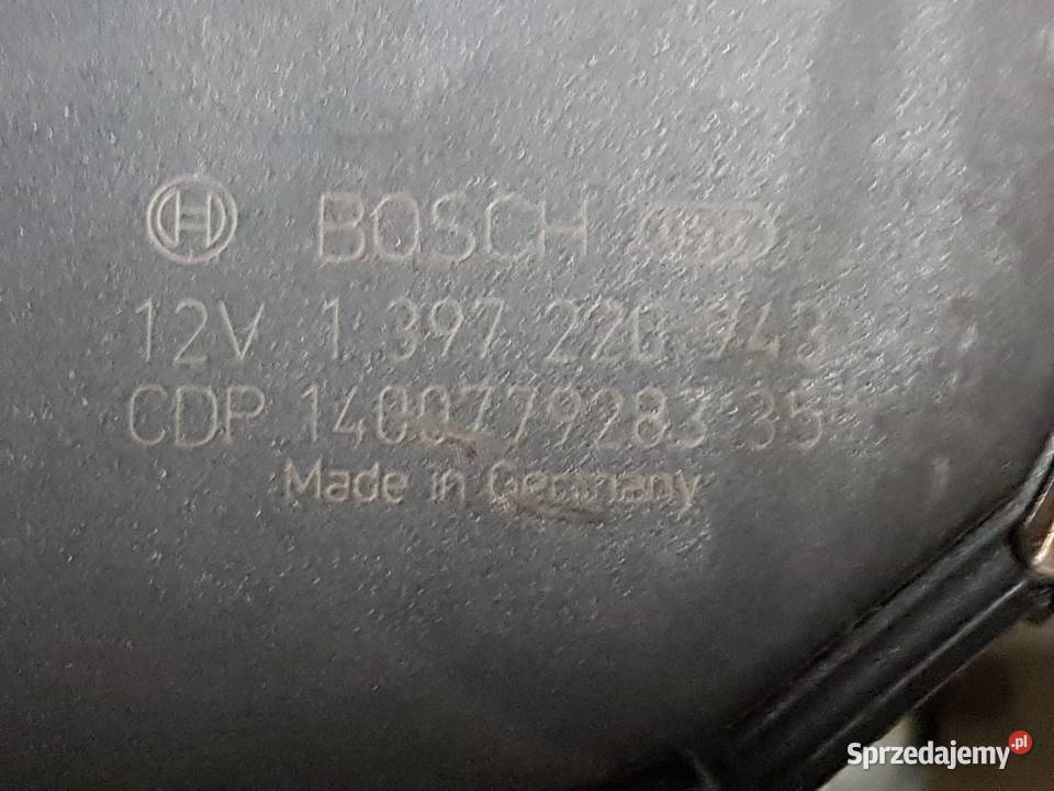 BMW 740 530 F01 F10 MECHANIZM WYCIERACZEK PRZOD wyposażenie elektryczne