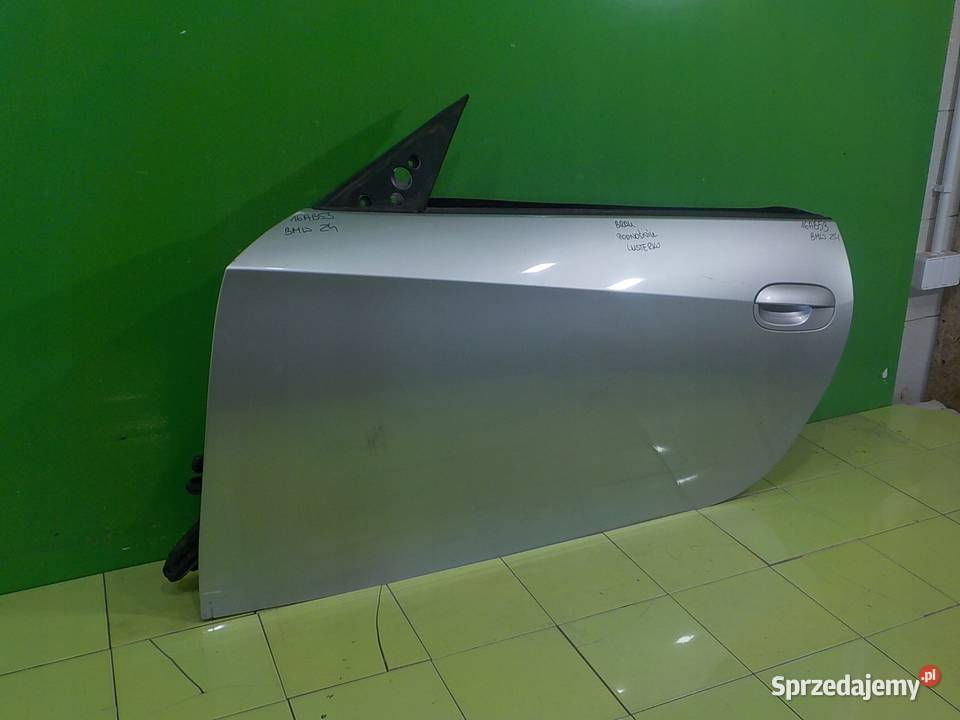 BMW Z4 E85 22 B 04r CABRIO 2D drzwi lewe przod Drzwi Suków