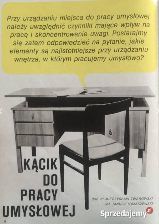 Krzesło GFM104 PRL Edmund Homa Warszawa