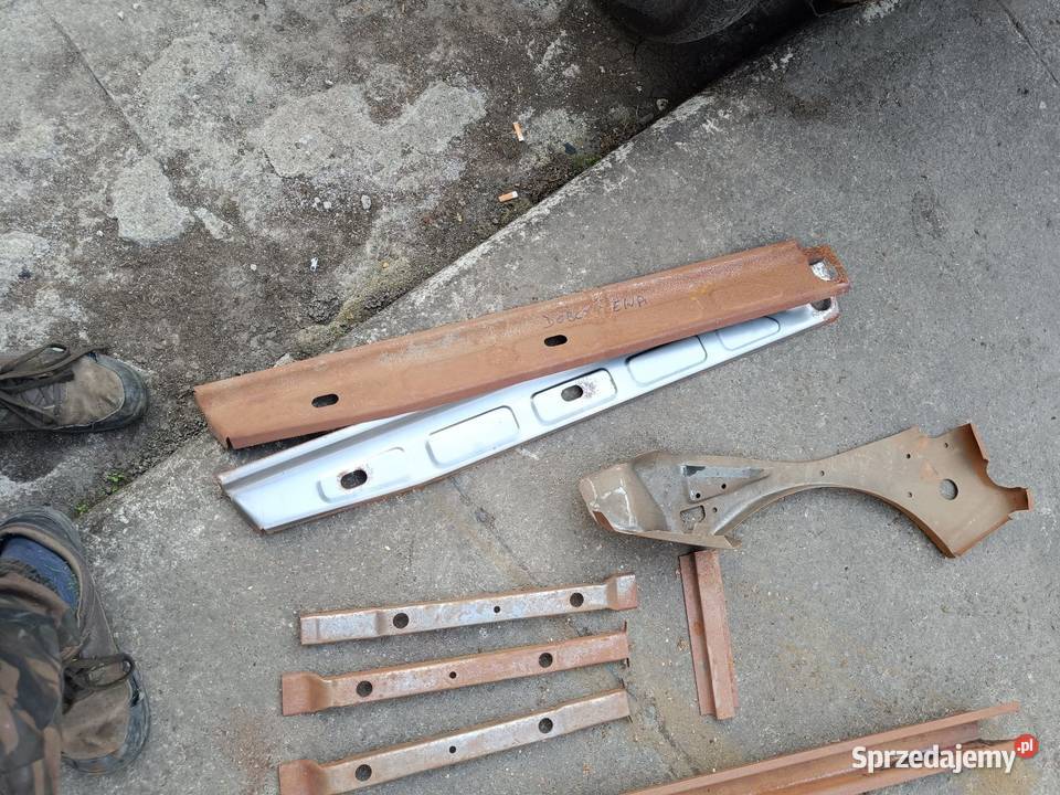 Blachy Fiat 126p fartuch progi wzmocnienia Siepraw