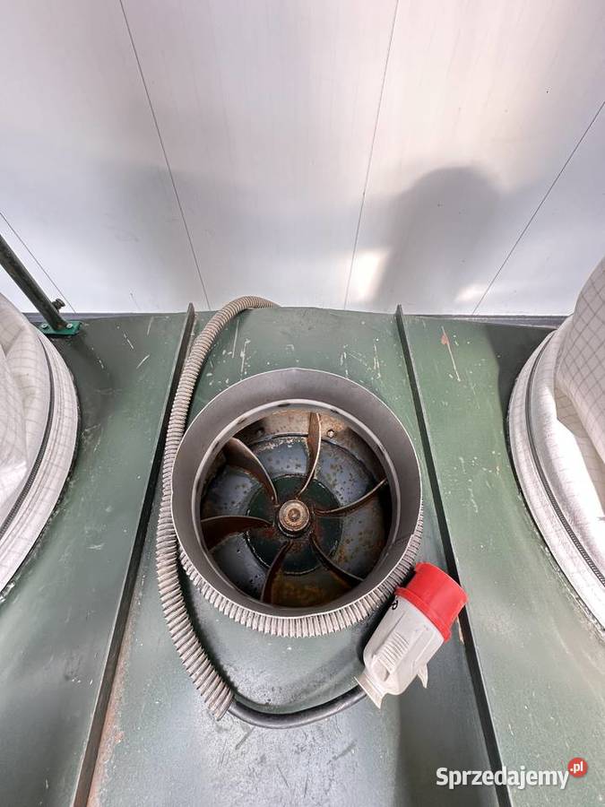 Odciąg trocin 3 kW 4000 mh turbina 300 mm 2 Produkcja Łabuńki Pierwsze