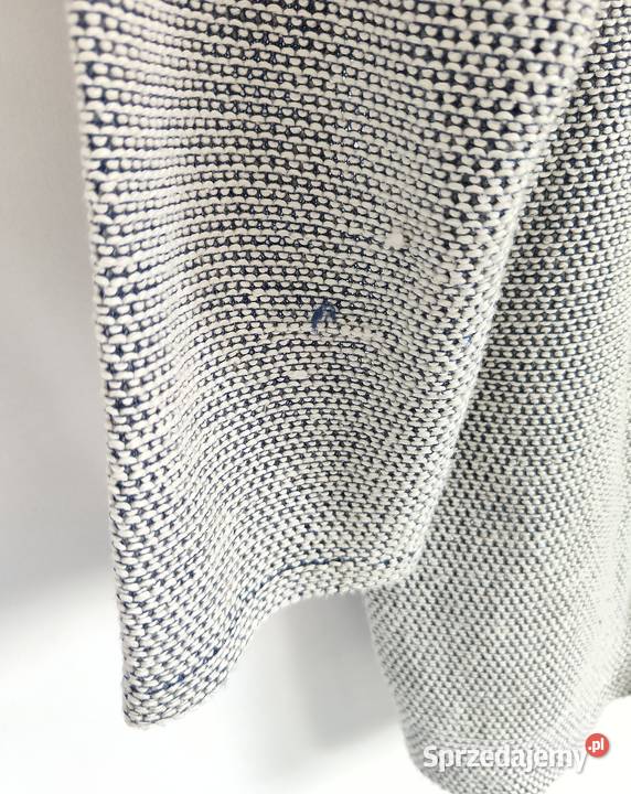 Sweter Tally Weijl M luźny niebieski biały z Rozmiar 38(M) Szczecin