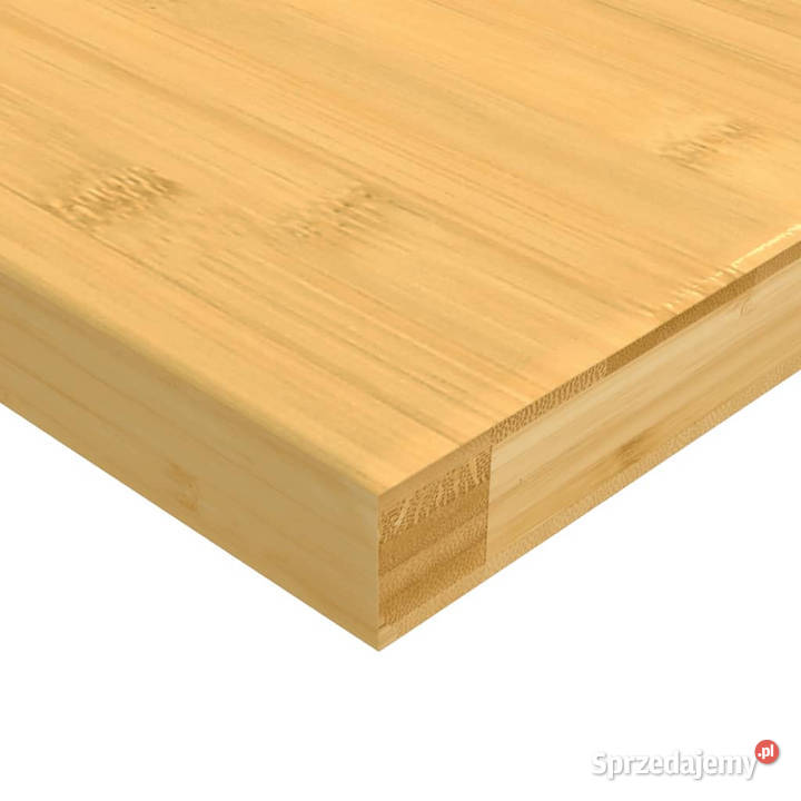 Półka ścienna 80x20x25 bambusowa WM352730 Warszawa